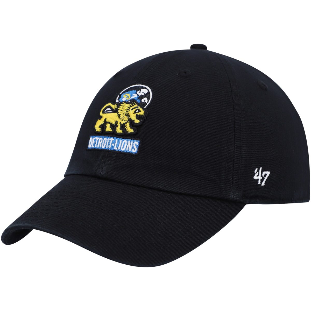 mens 47 black detroit lions clean up legacy adjustable hat – 3886104 | Lions Shop | Detroit Lions NFL Jerseys & Caps Collection