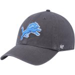 mens 47 charcoal detroit lions secondary clean up adjustable hat | Lions Shop | Detroit Lions NFL Jerseys & Caps Collection