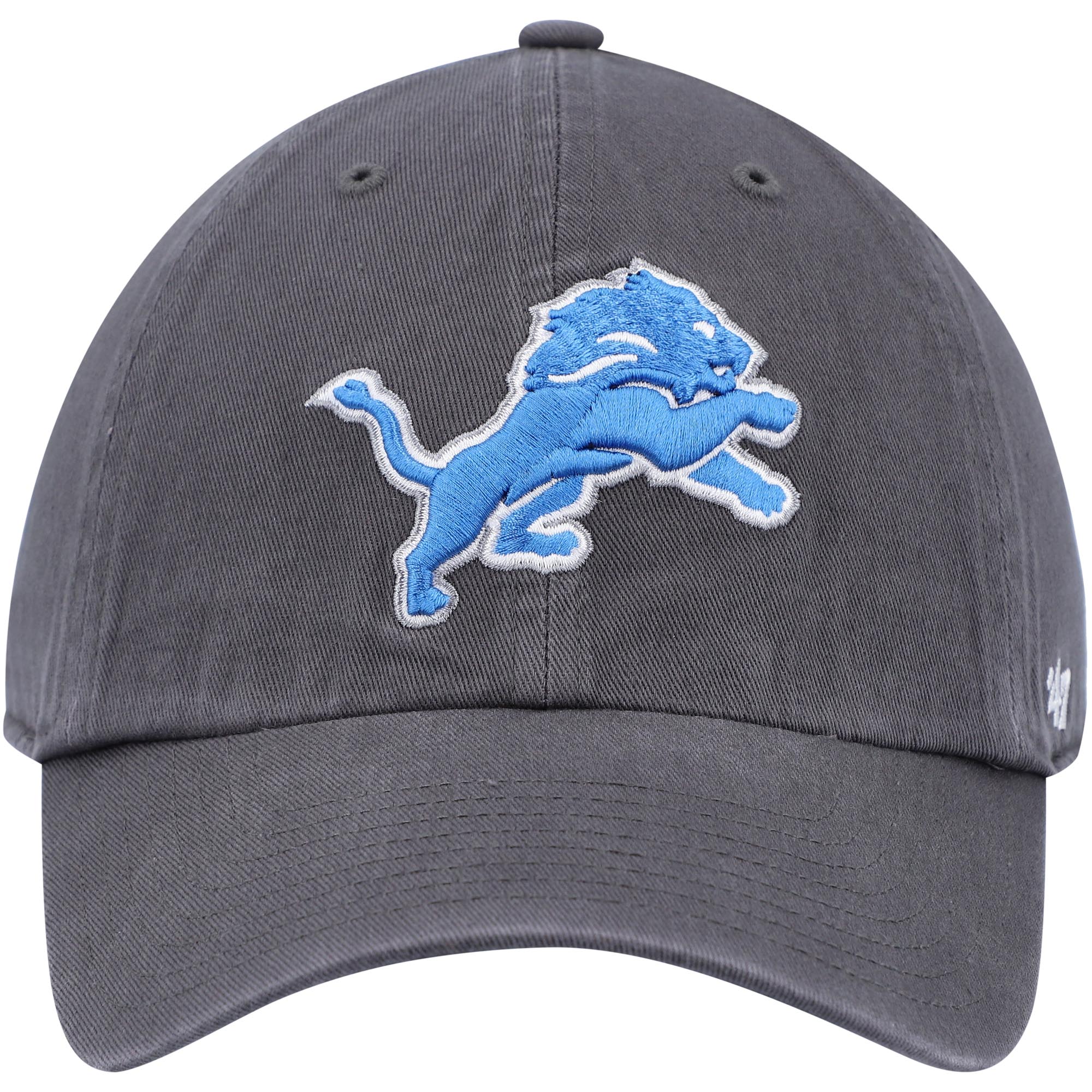 mens 47 charcoal detroit lions secondary clean up adjustable hat | Lions Shop | Detroit Lions NFL Jerseys & Caps Collection