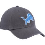 mens 47 charcoal detroit lions secondary clean up adjustable hat | Lions Shop | Detroit Lions NFL Jerseys & Caps Collection