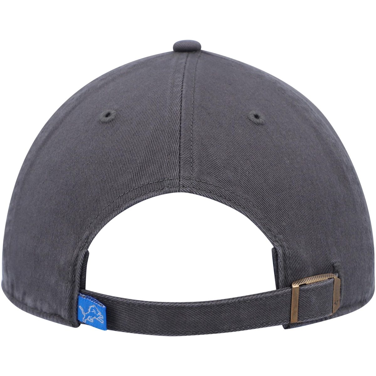 mens 47 charcoal detroit lions secondary clean up adjustable hat | Lions Shop | Detroit Lions NFL Jerseys & Caps Collection