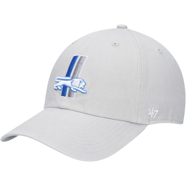 mens 47 gray detroit lions clean up legacy adjustable hat | Lions Shop | Detroit Lions NFL Jerseys & Caps Collection