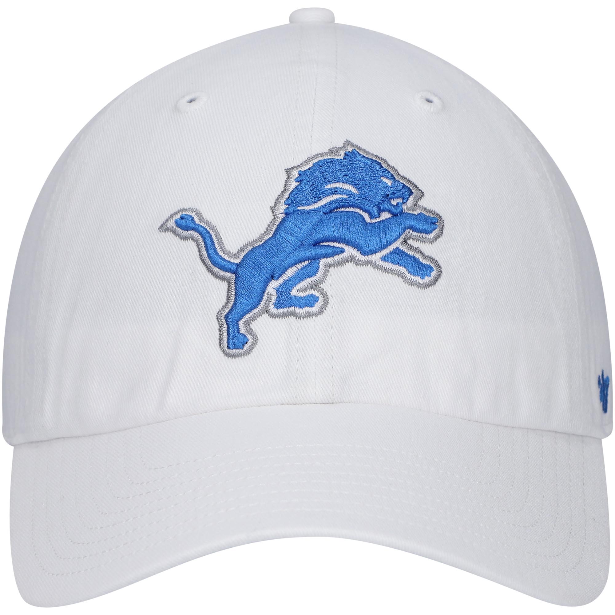mens 47 white detroit lions clean up adjustable hat | Lions Shop | Detroit Lions NFL Jerseys & Caps Collection