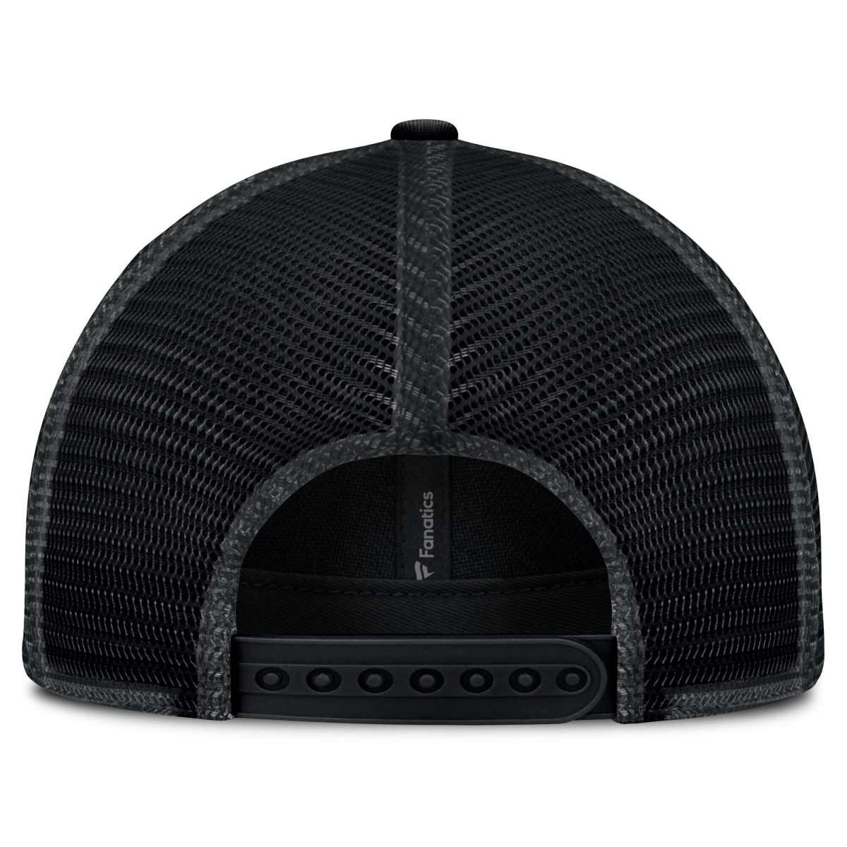 mens fanatics detroit lions basic black on black trucker adjustable hat | Lions Shop | Detroit Lions NFL Jerseys & Caps Collection