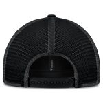mens fanatics detroit lions basic black on black trucker adjustable hat | Lions Shop | Detroit Lions NFL Jerseys & Caps Collection