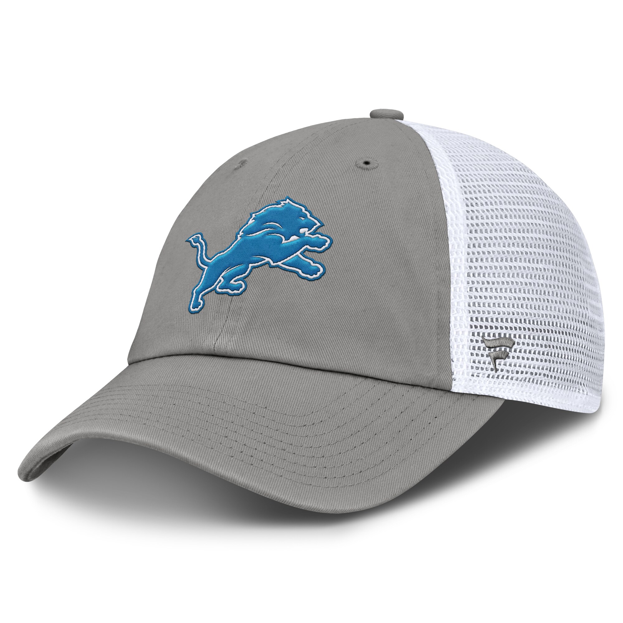 mens fanatics graywhite detroit lions trucker adjustable hat | Lions Shop | Detroit Lions NFL Jerseys & Caps Collection
