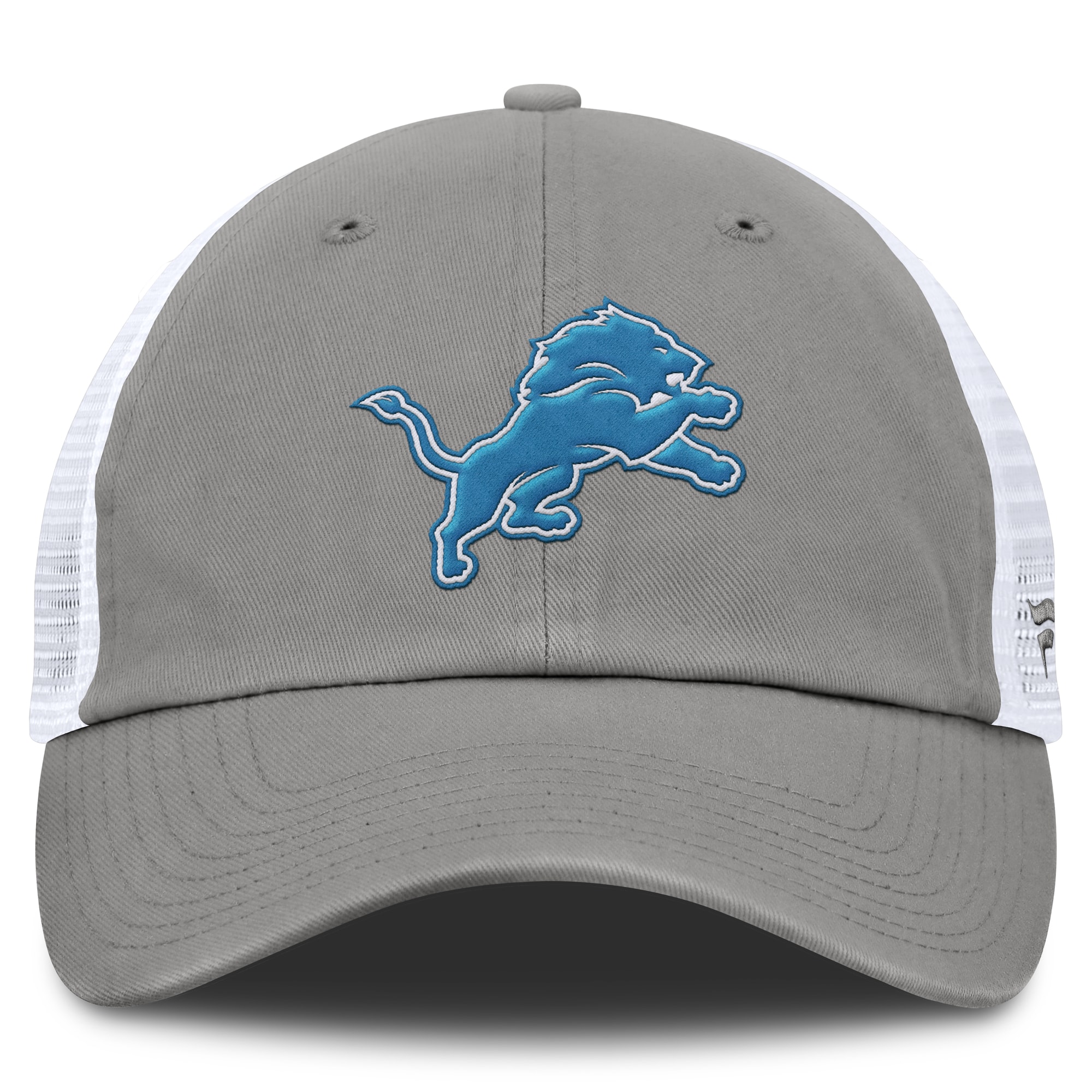 mens fanatics graywhite detroit lions trucker adjustable hat | Lions Shop | Detroit Lions NFL Jerseys & Caps Collection