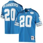 mens mitchell  ness barry sanders blue detroit lions 1991 authentic throwback retired player jersey | Lions Shop | Detroit Lions NFL Jerseys & Caps Collection