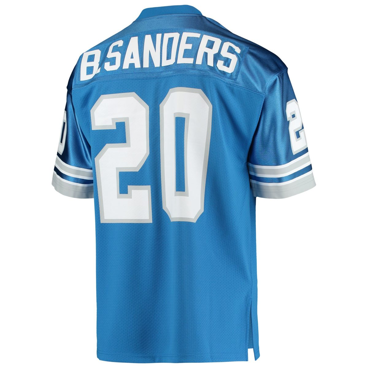 mens mitchell  ness barry sanders blue detroit lions 1991 authentic throwback retired player jersey | Lions Shop | Detroit Lions NFL Jerseys & Caps Collection