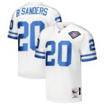 mens mitchell  ness barry sanders white detroit lions 1994 authentic throwback retired player jersey | Lions Shop | Detroit Lions NFL Jerseys & Caps Collection