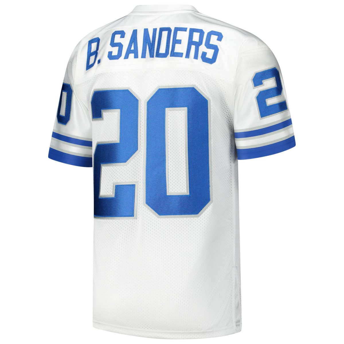 mens mitchell  ness barry sanders white detroit lions 1994 authentic throwback retired player jersey | Lions Shop | Detroit Lions NFL Jerseys & Caps Collection