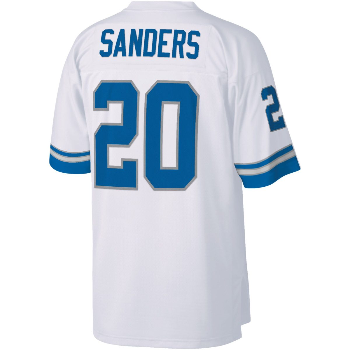 mens mitchell  ness barry sanders white detroit lions legacy replica jersey | Lions Shop | Detroit Lions NFL Jerseys & Caps Collection