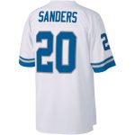 mens mitchell  ness barry sanders white detroit lions legacy replica jersey | Lions Shop | Detroit Lions NFL Jerseys & Caps Collection