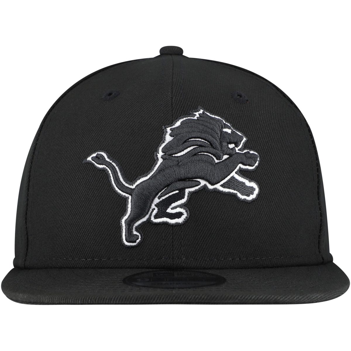 mens new era black detroit lions b-dub 9fifty adjustable hat | Lions Shop | Detroit Lions NFL Jerseys & Caps Collection