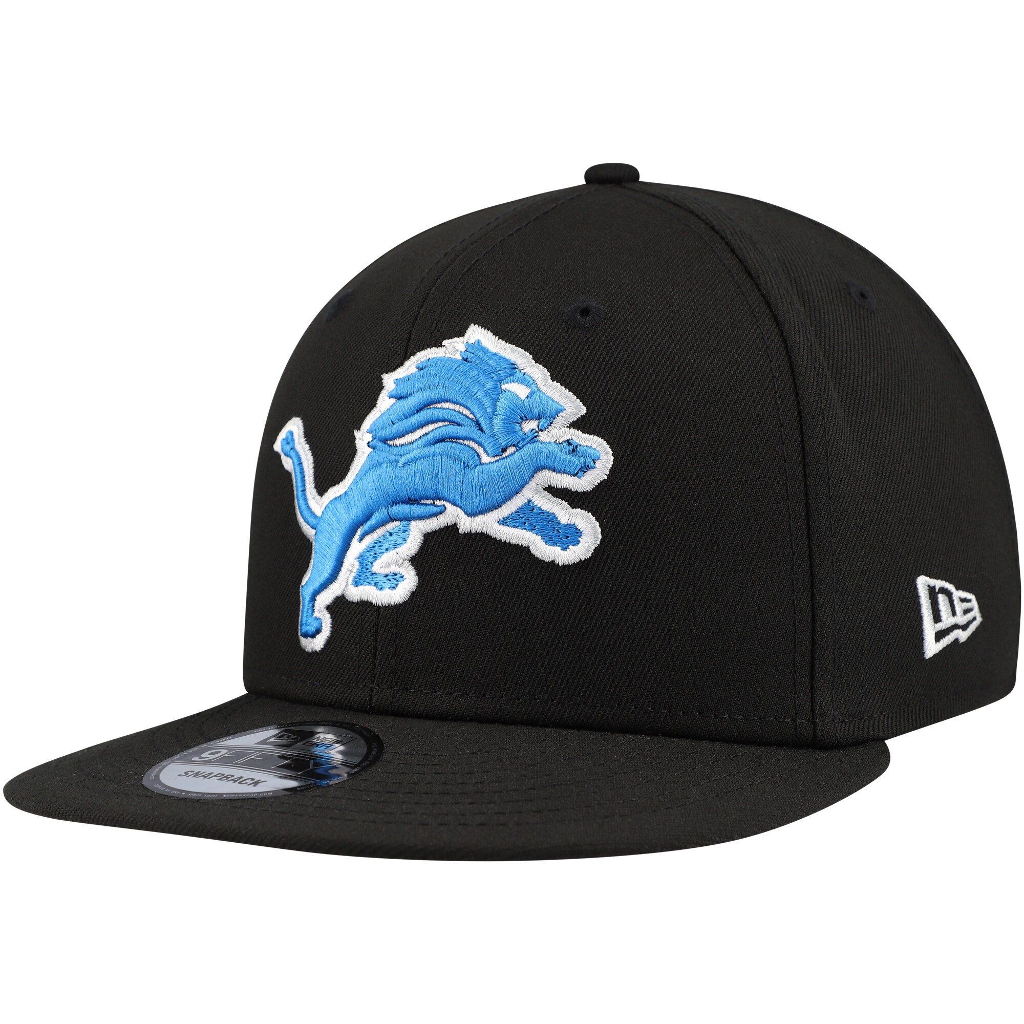 mens new era black detroit lions basic 9fifty snapback hat | Lions Shop | Detroit Lions NFL Jerseys & Caps Collection