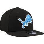 mens new era black detroit lions basic 9fifty snapback hat | Lions Shop | Detroit Lions NFL Jerseys & Caps Collection