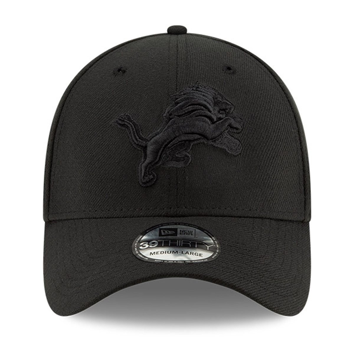mens new era black detroit lions logo 39thirty flex hat | Lions Shop | Detroit Lions NFL Jerseys & Caps Collection