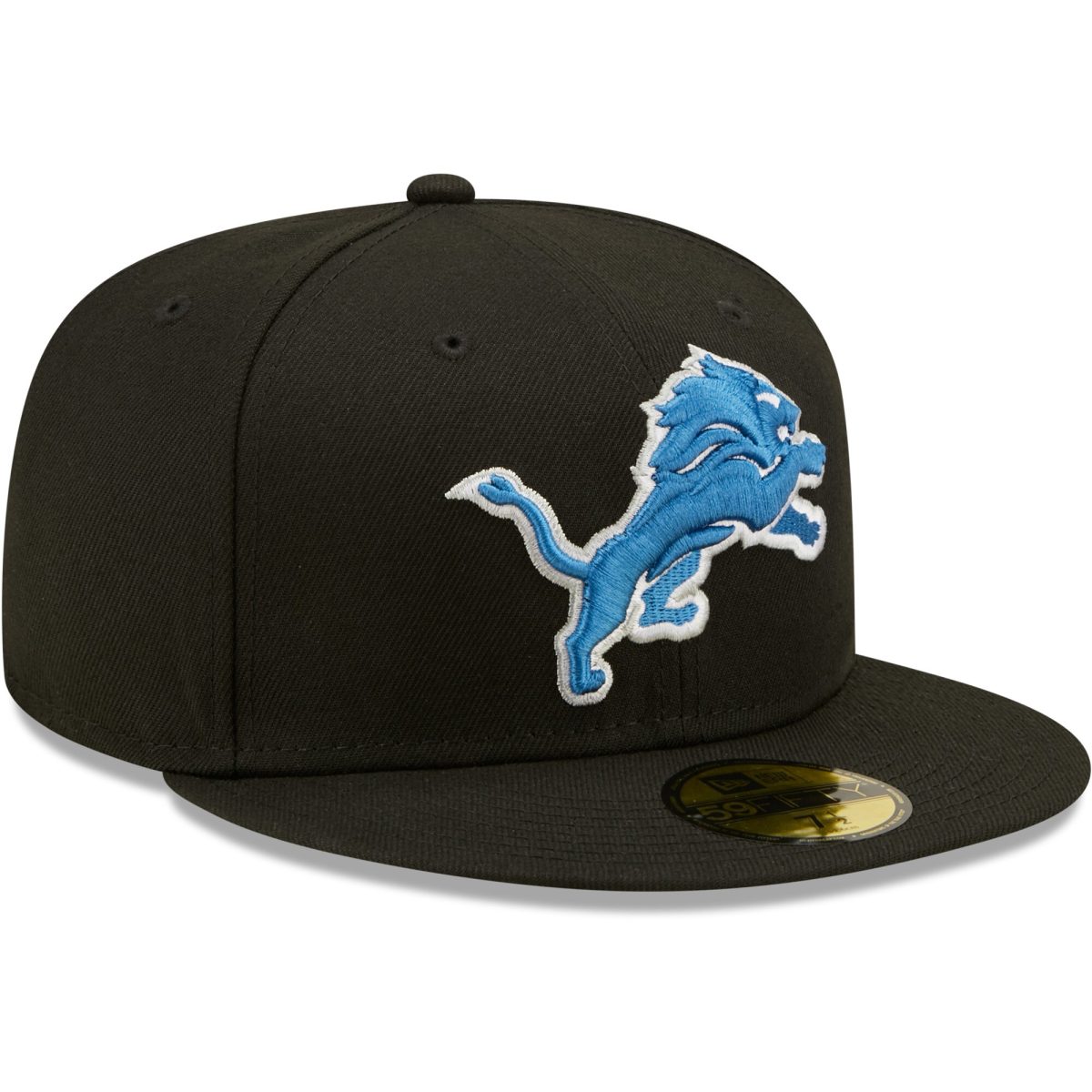 mens new era black detroit lions omaha 59fifty fitted hat | Lions Shop | Detroit Lions NFL Jerseys & Caps Collection
