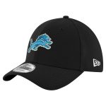 mens new era black detroit lions replica 39thirty flex hat | Lions Shop | Detroit Lions NFL Jerseys & Caps Collection