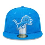 mens new era blue detroit lions 2024 sideline 59fifty fitted hat | Lions Shop | Detroit Lions NFL Jerseys & Caps Collection