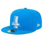 mens new era blue detroit lions alternate main 59fifty fitted hat | Lions Shop | Detroit Lions NFL Jerseys & Caps Collection