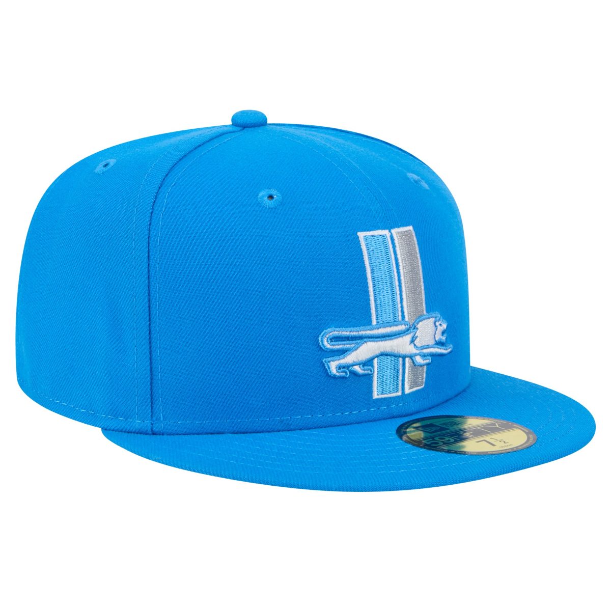 mens new era blue detroit lions alternate main 59fifty fitted hat | Lions Shop | Detroit Lions NFL Jerseys & Caps Collection