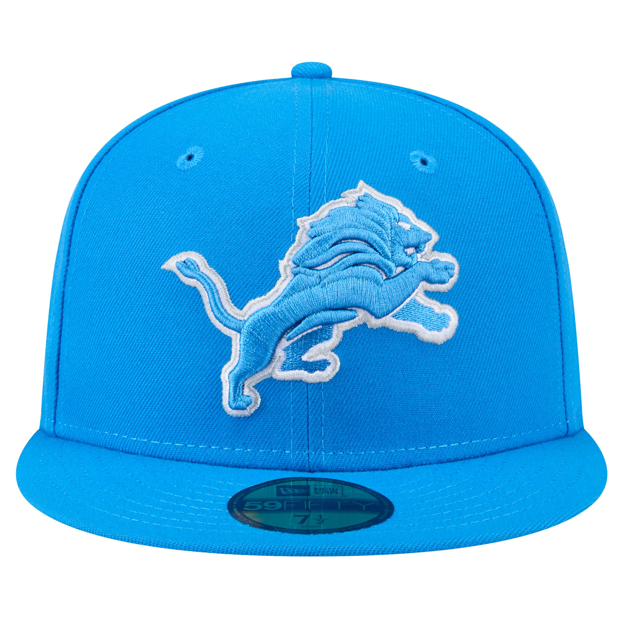 mens new era blue detroit lions main 59fifty fitted hat | Lions Shop | Detroit Lions NFL Jerseys & Caps Collection