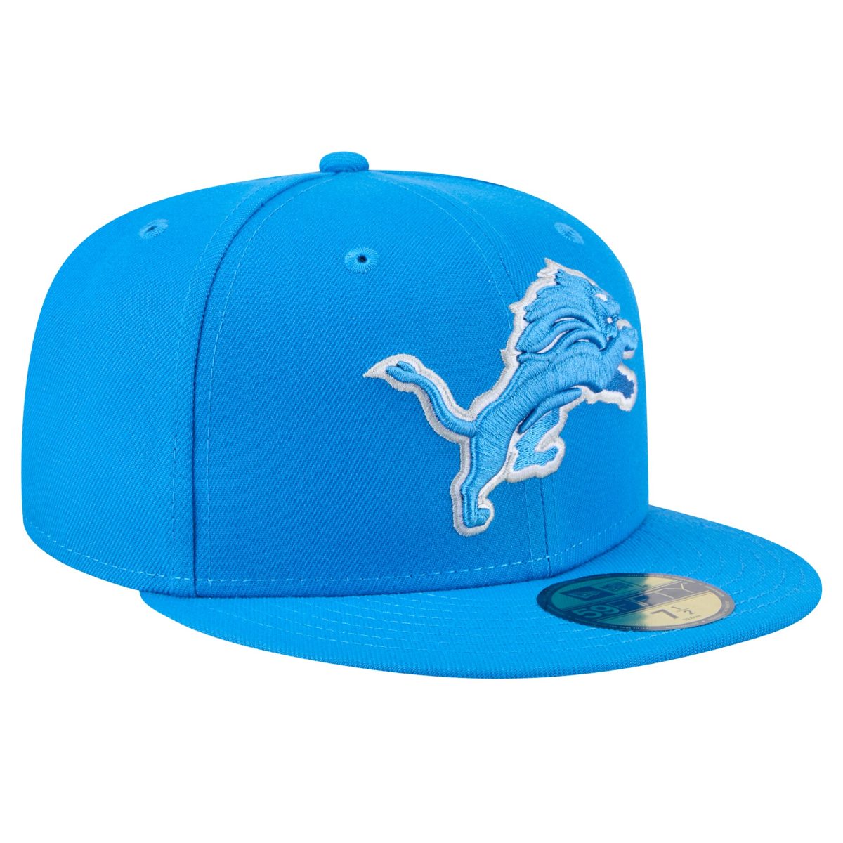 mens new era blue detroit lions main 59fifty fitted hat | Lions Shop | Detroit Lions NFL Jerseys & Caps Collection