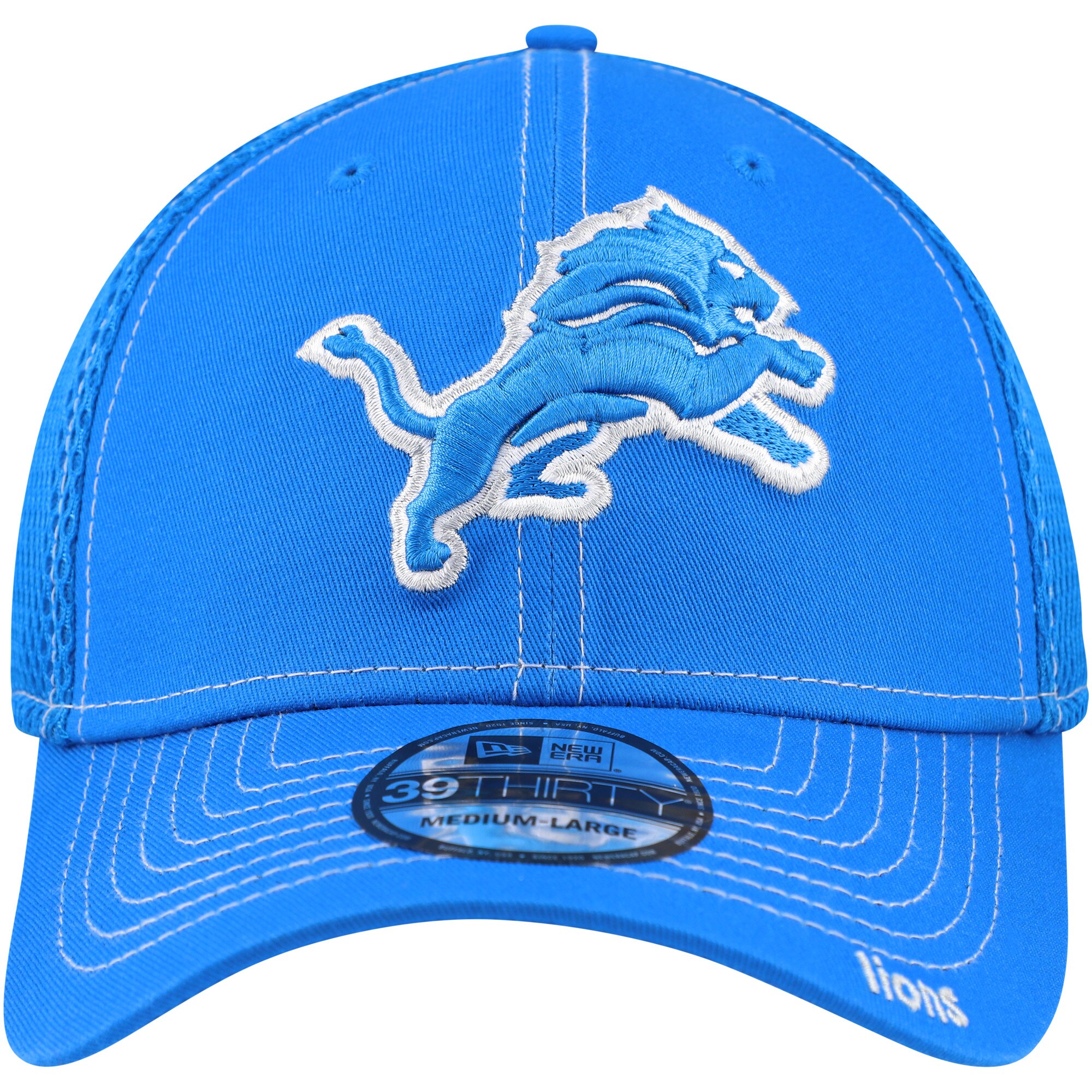 mens new era blue detroit lions neo 39thirty flex hat | Lions Shop | Detroit Lions NFL Jerseys & Caps Collection