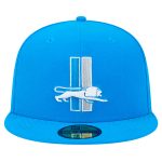 mens new era blue detroit lions omaha throwback 59fifty fitted hat | Lions Shop | Detroit Lions NFL Jerseys & Caps Collection