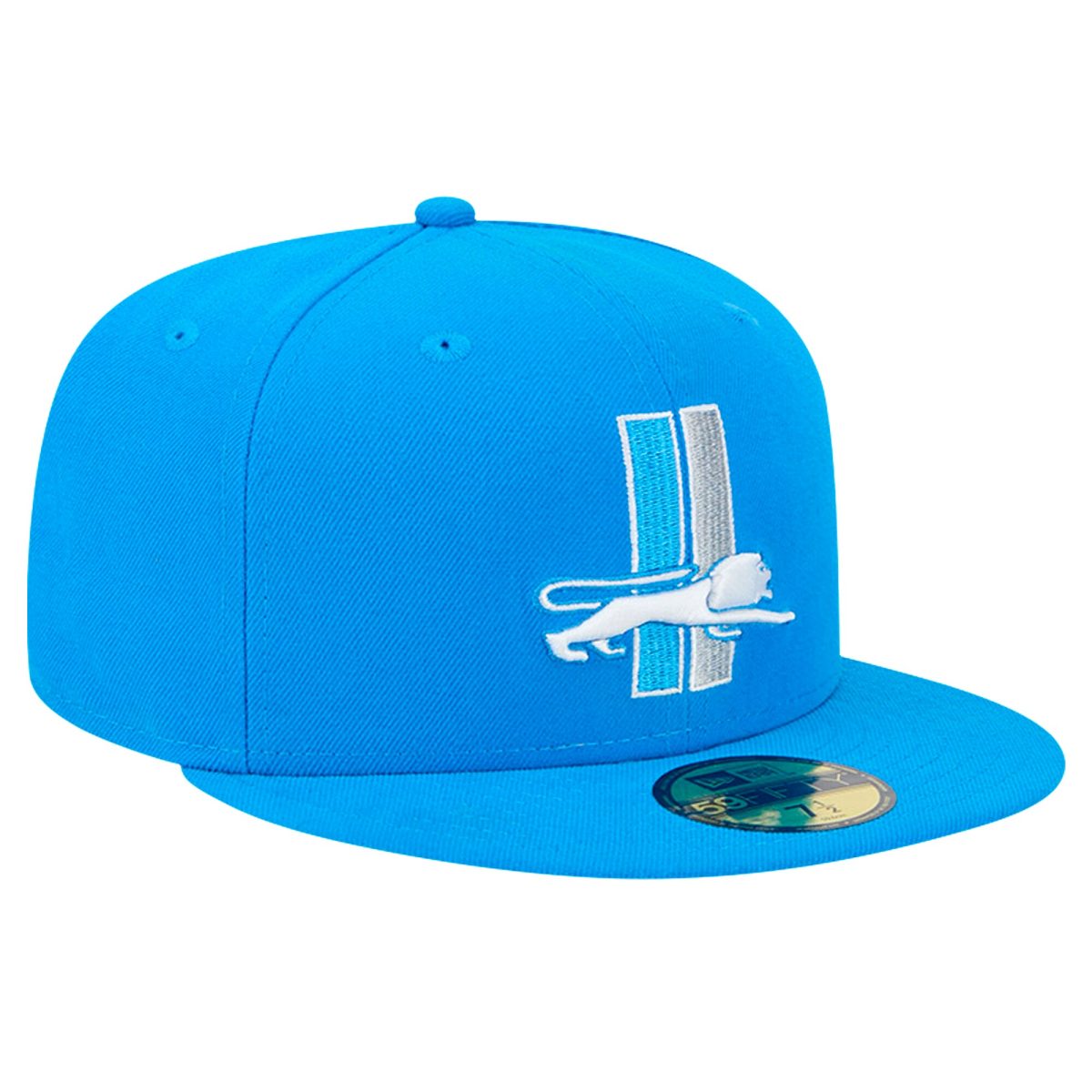 mens new era blue detroit lions omaha throwback 59fifty fitted hat | Lions Shop | Detroit Lions NFL Jerseys & Caps Collection