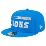 mens new era blue detroit lions ransom 59fifty fitted hat | Lions Shop | Detroit Lions NFL Jerseys & Caps Collection