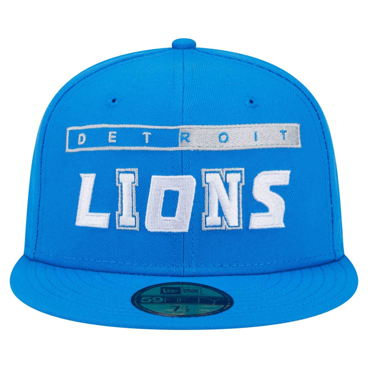 mens new era blue detroit lions ransom 59fifty fitted hat | Lions Shop | Detroit Lions NFL Jerseys & Caps Collection