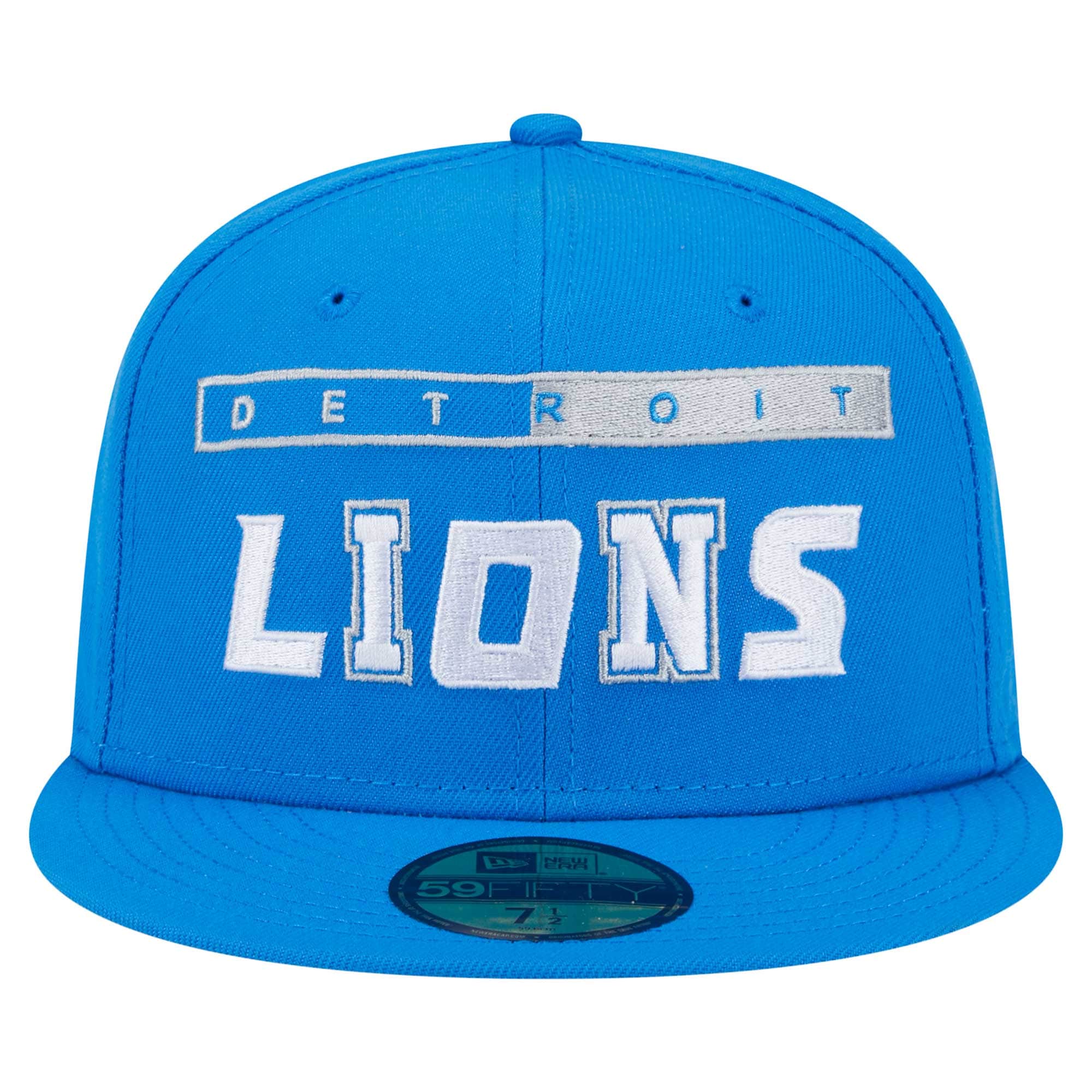mens new era blue detroit lions ransom 59fifty fitted hat | Lions Shop | Detroit Lions NFL Jerseys & Caps Collection