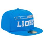 mens new era blue detroit lions ransom 59fifty fitted hat | Lions Shop | Detroit Lions NFL Jerseys & Caps Collection