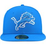 mens new era blue detroit lions team basic 59fifty fitted hat | Lions Shop | Detroit Lions NFL Jerseys & Caps Collection