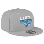 mens new era gray detroit lions 2024 nfl playoffs 9fifty snapback hat | Lions Shop | Detroit Lions NFL Jerseys & Caps Collection