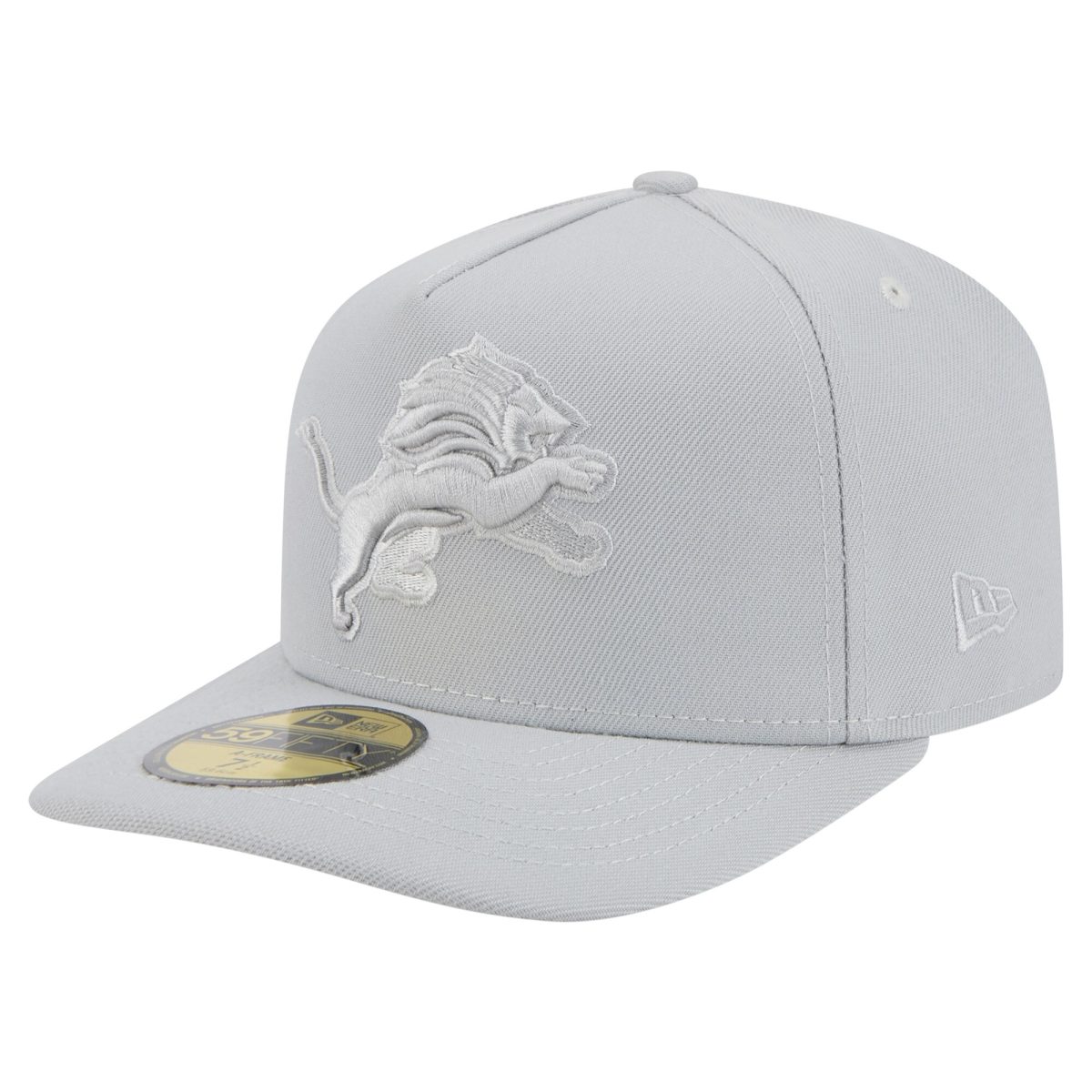 mens new era gray detroit lions color pack a-frame 59fifty fitted hat | Lions Shop | Detroit Lions NFL Jerseys & Caps Collection