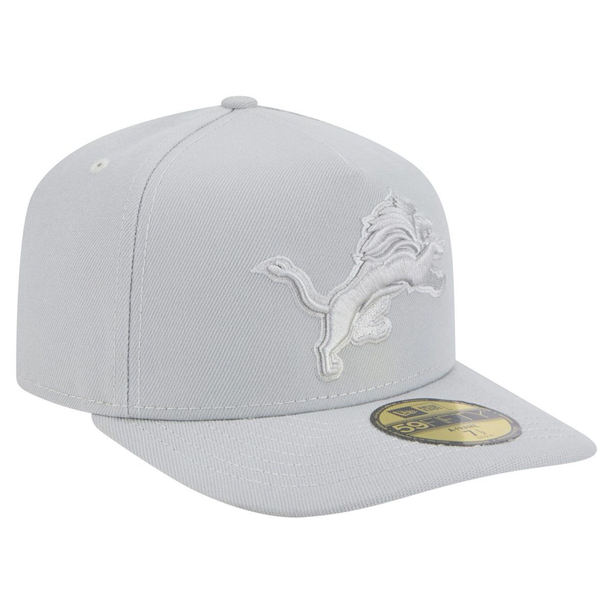 mens new era gray detroit lions color pack a-frame 59fifty fitted hat | Lions Shop | Detroit Lions NFL Jerseys & Caps Collection