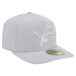 mens new era gray detroit lions color pack a-frame 59fifty fitted hat | Lions Shop | Detroit Lions NFL Jerseys & Caps Collection