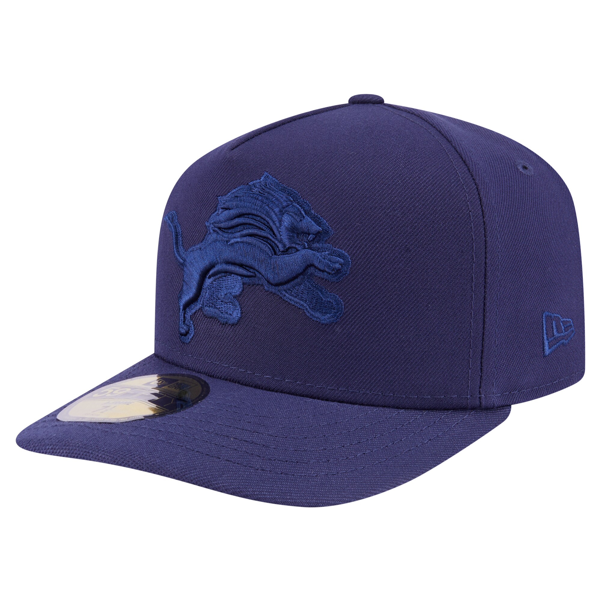 mens new era navy detroit lions color pack a-frame 59fifty fitted hat | Lions Shop | Detroit Lions NFL Jerseys & Caps Collection