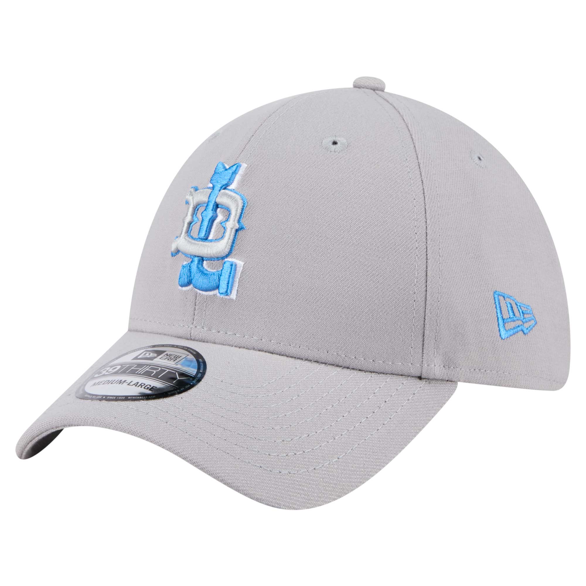 mens new era silver detroit lions city originals 39thirty flex hat | Lions Shop | Detroit Lions NFL Jerseys & Caps Collection