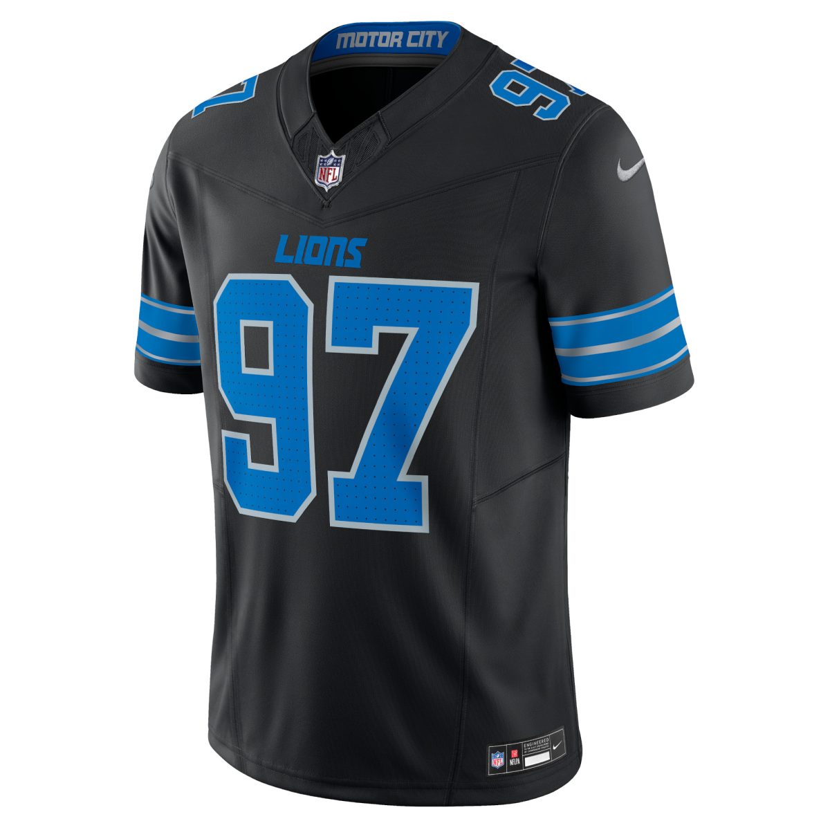 mens nike aidan hutchinson black detroit lions 2nd alternate vapor f.u.s.e. limited jersey | Lions Shop | Detroit Lions NFL Jerseys & Caps Collection
