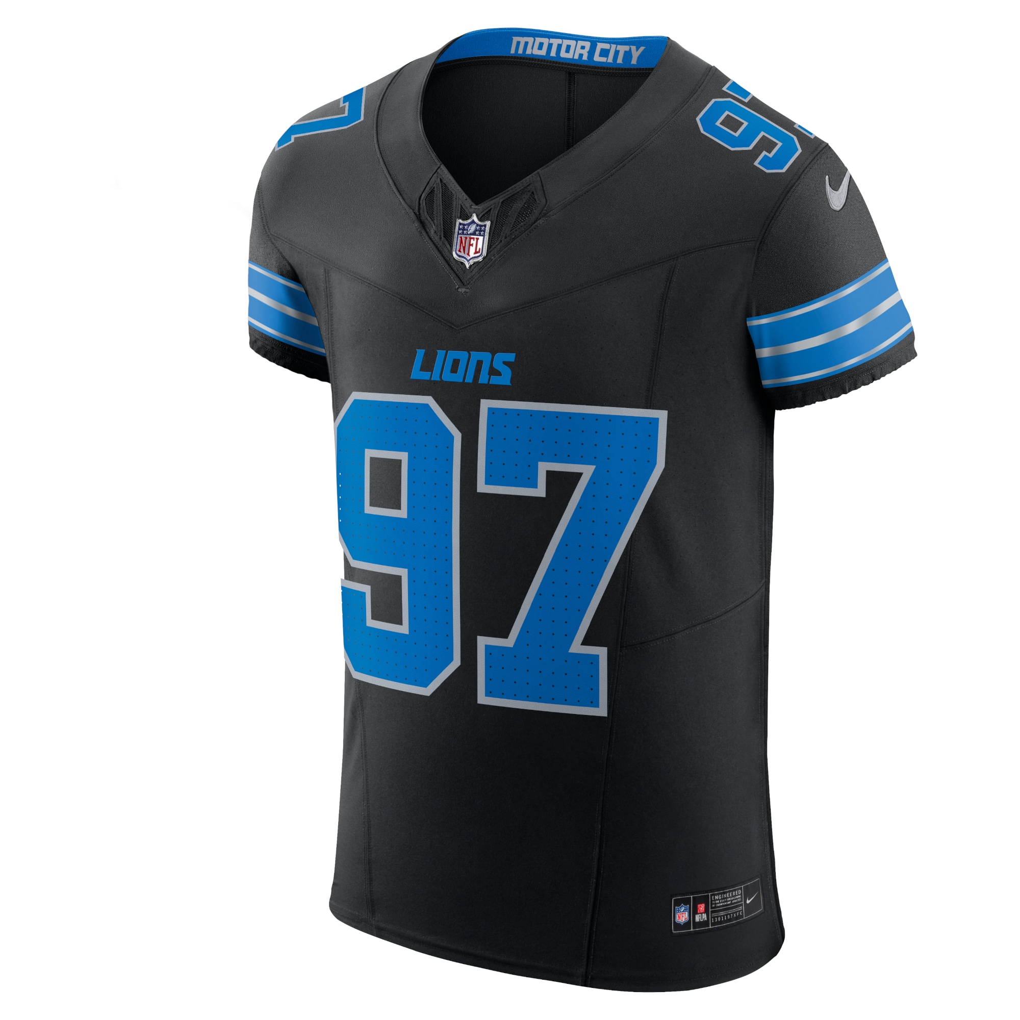 mens nike aidan hutchinson black detroit lions alternate vapor f.u.s.e. elite jersey | Lions Shop | Detroit Lions NFL Jerseys & Caps Collection