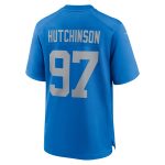 mens nike aidan hutchinson blue detroit lions alternate game jersey | Lions Shop | Detroit Lions NFL Jerseys & Caps Collection