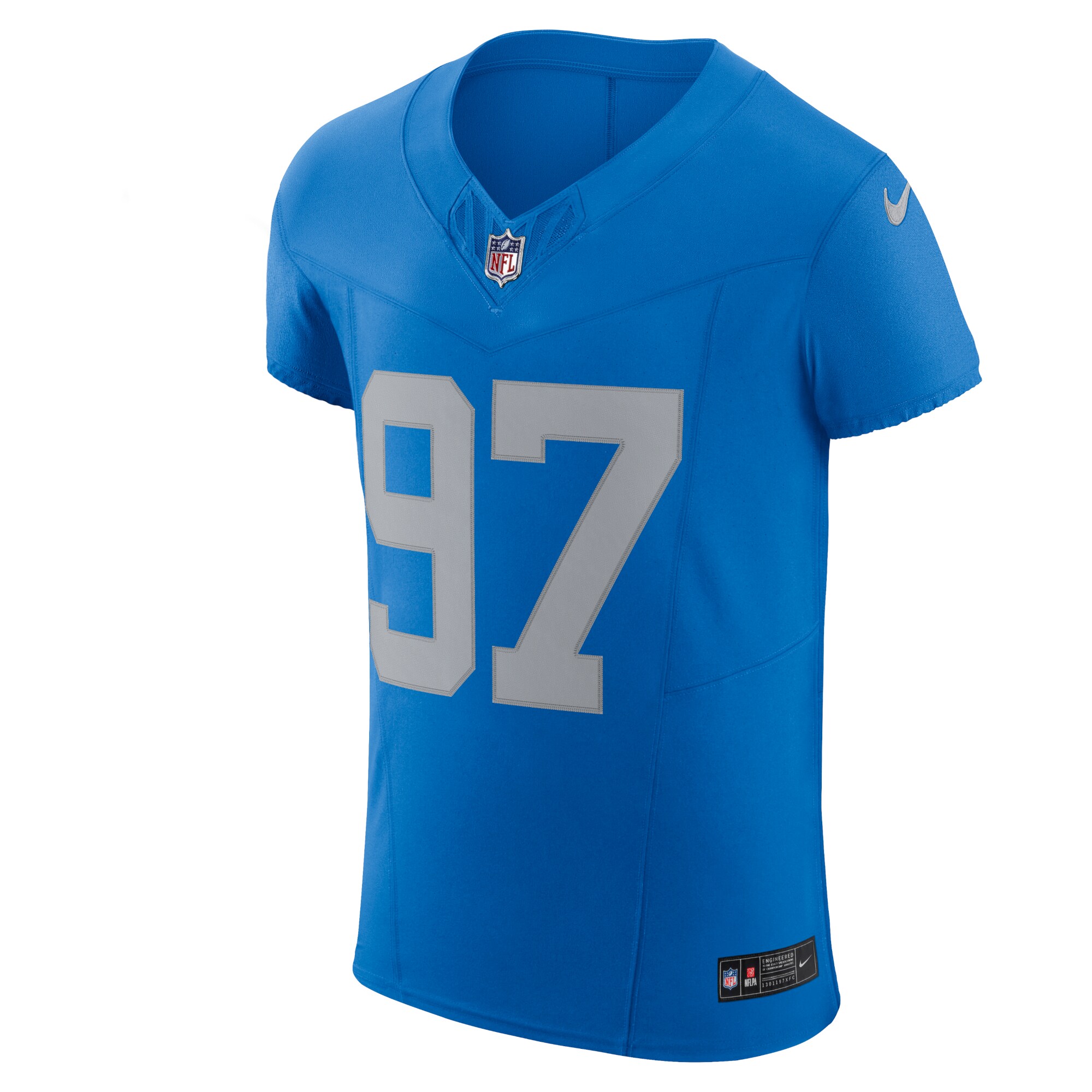 mens nike aidan hutchinson blue detroit lions alternate vapor f.u.s.e. elite jersey | Lions Shop | Detroit Lions NFL Jerseys & Caps Collection