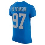 mens nike aidan hutchinson blue detroit lions alternate vapor f.u.s.e. elite jersey | Lions Shop | Detroit Lions NFL Jerseys & Caps Collection