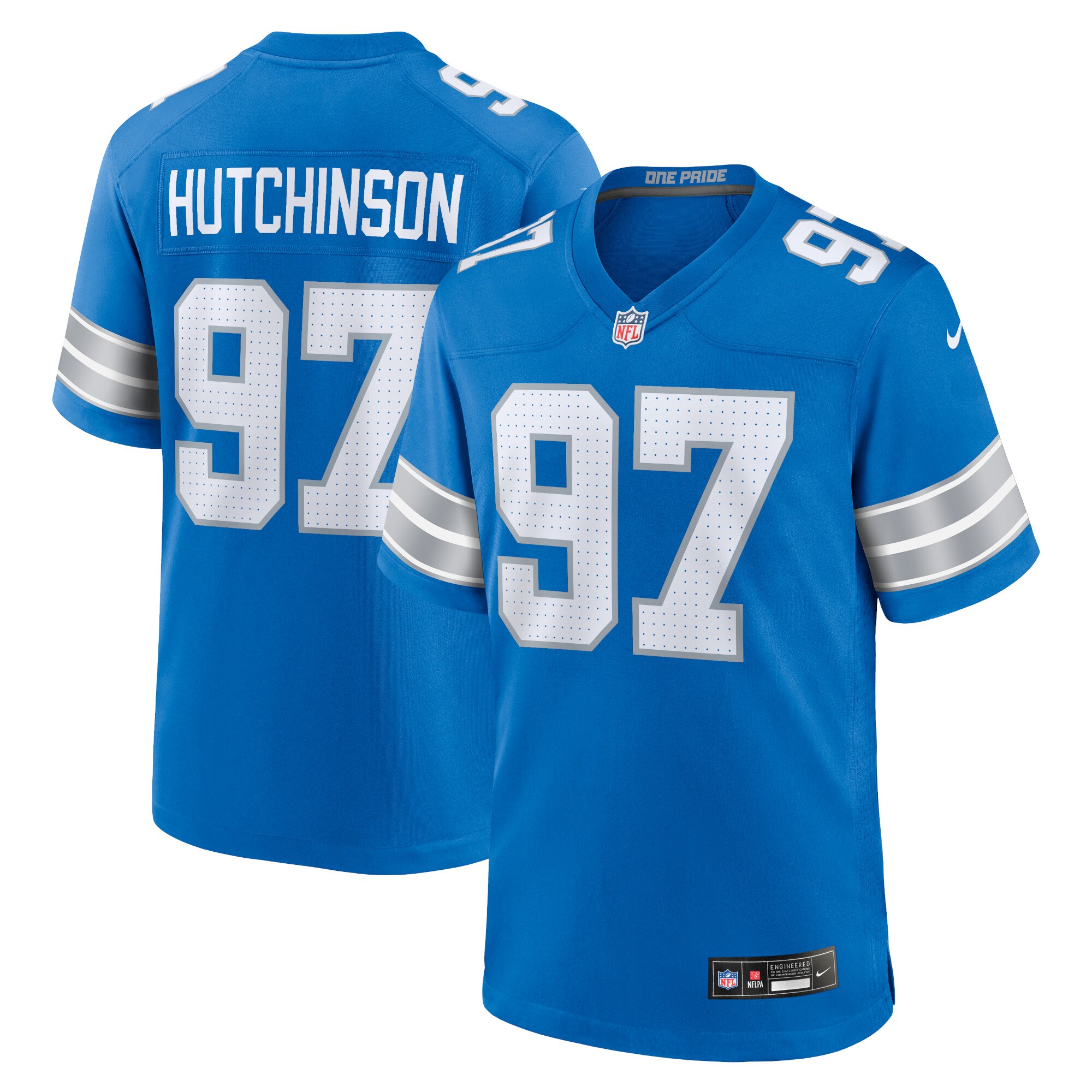 mens nike aidan hutchinson blue detroit lions game jersey | Lions Shop | Detroit Lions NFL Jerseys & Caps Collection