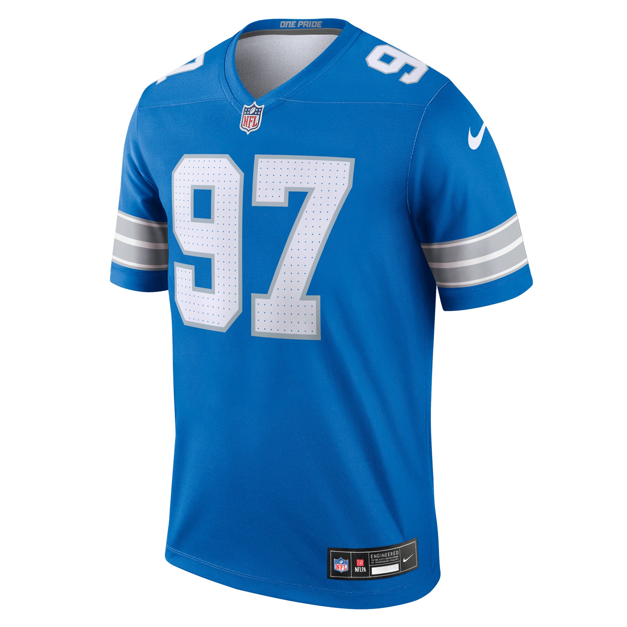 mens nike aidan hutchinson blue detroit lions team legend player performance top | Lions Shop | Detroit Lions NFL Jerseys & Caps Collection