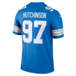 mens nike aidan hutchinson blue detroit lions team legend player performance top | Lions Shop | Detroit Lions NFL Jerseys & Caps Collection